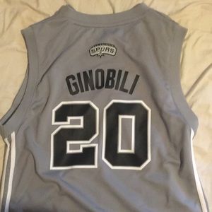 Many Ginobli Spurs Jersey